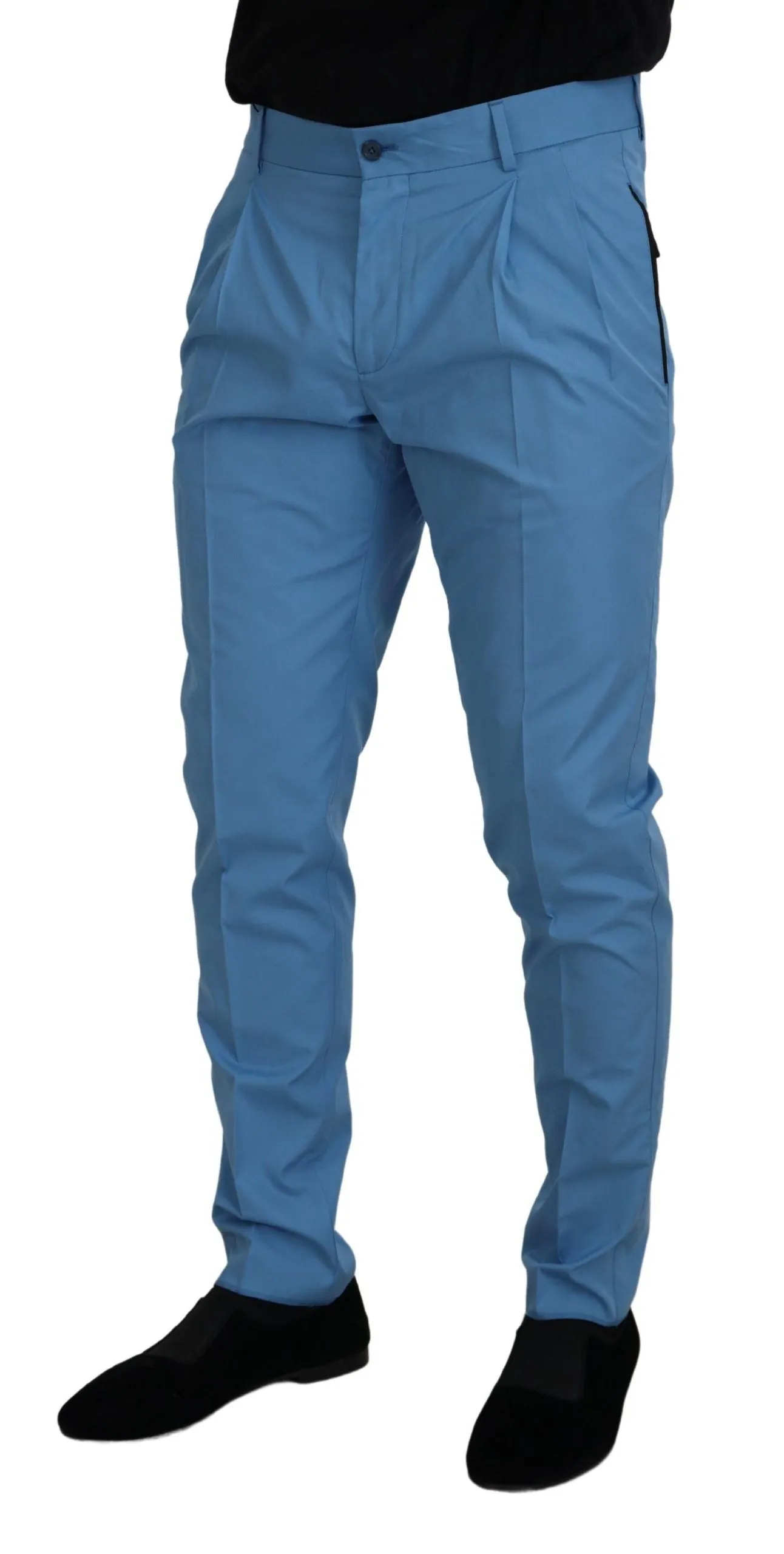 Elegant Slim Fit Chinos - Indulge in Italian Luxury sold by Louxly product image thumbnail 4