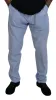Elegant Slim Fit Chinos In Light Blue sold by Louxly