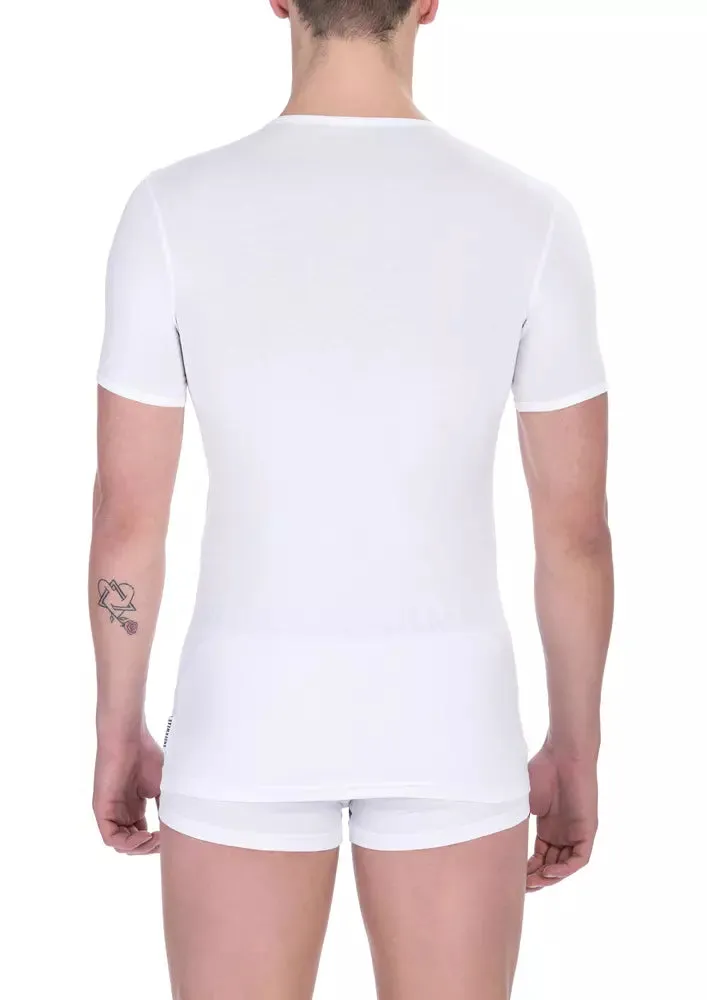 White Cotton Men T-Shirt sold by Louxly product image thumbnail 2