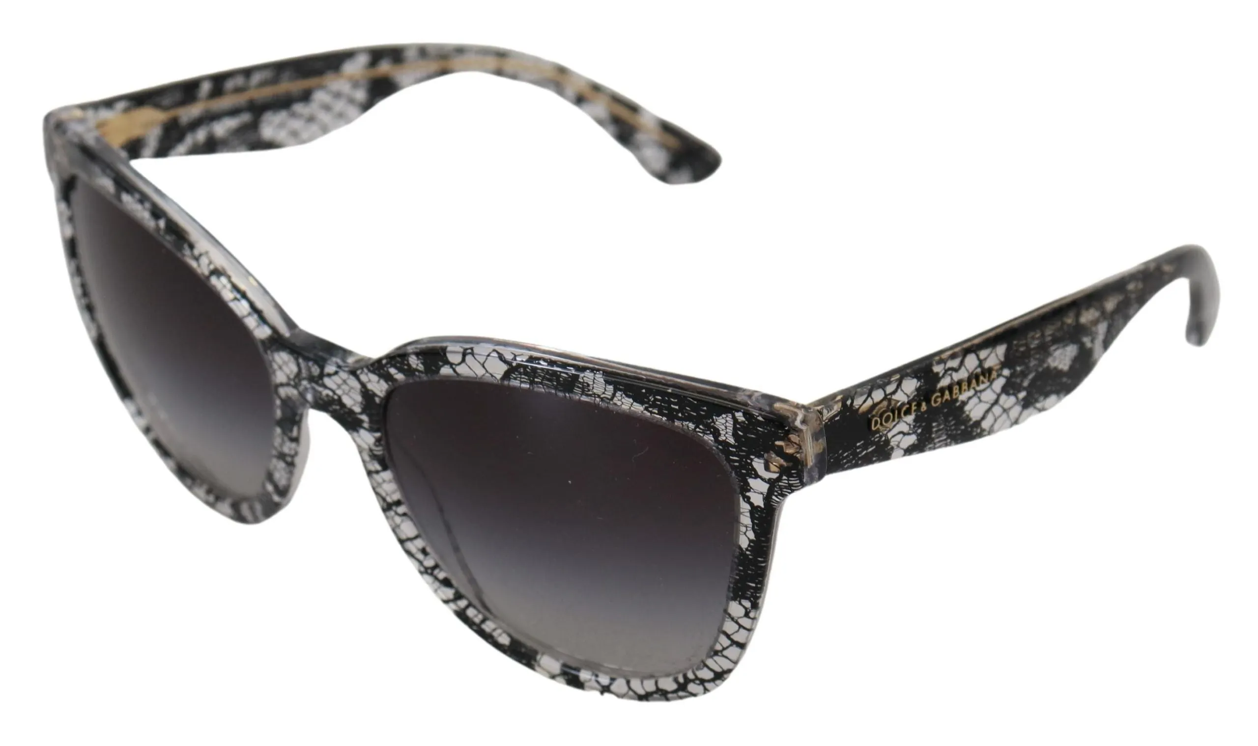 Elegant White Lace Applique Sunglasses sold by Louxly product image thumbnail 3