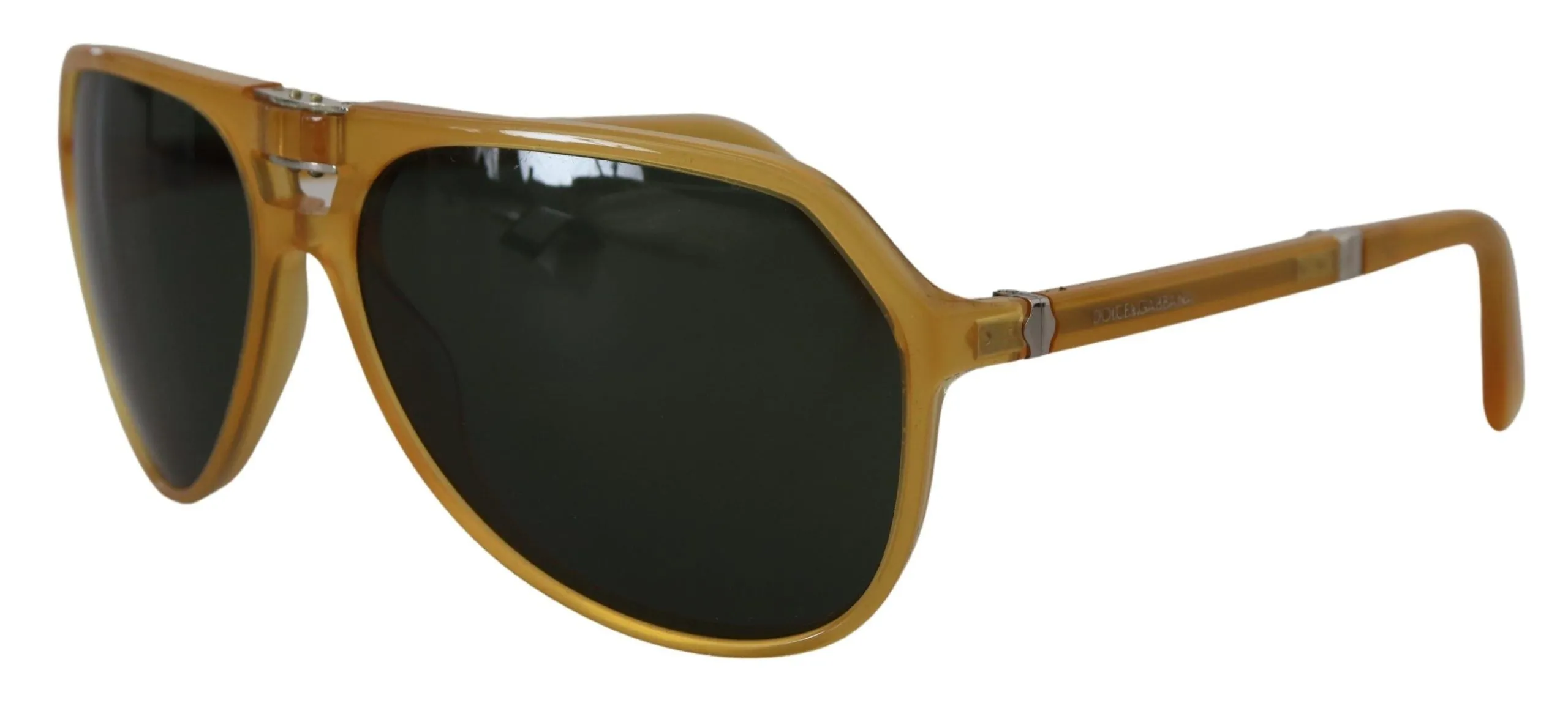 Chic Yellow Aviator Acetate Sunglasses sold by Louxly product image thumbnail 2