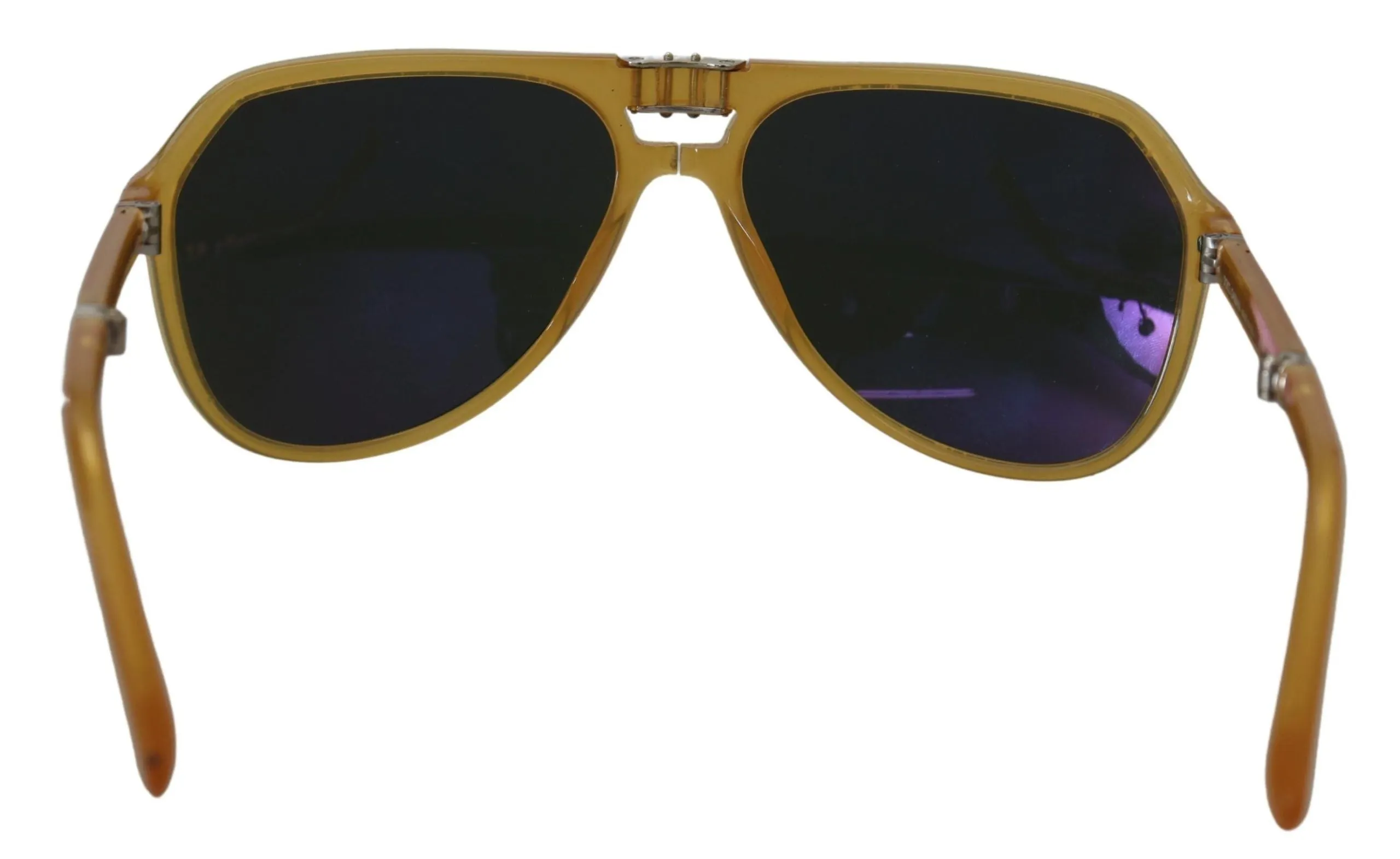 Chic Yellow Aviator Acetate Sunglasses sold by Louxly product image thumbnail 4