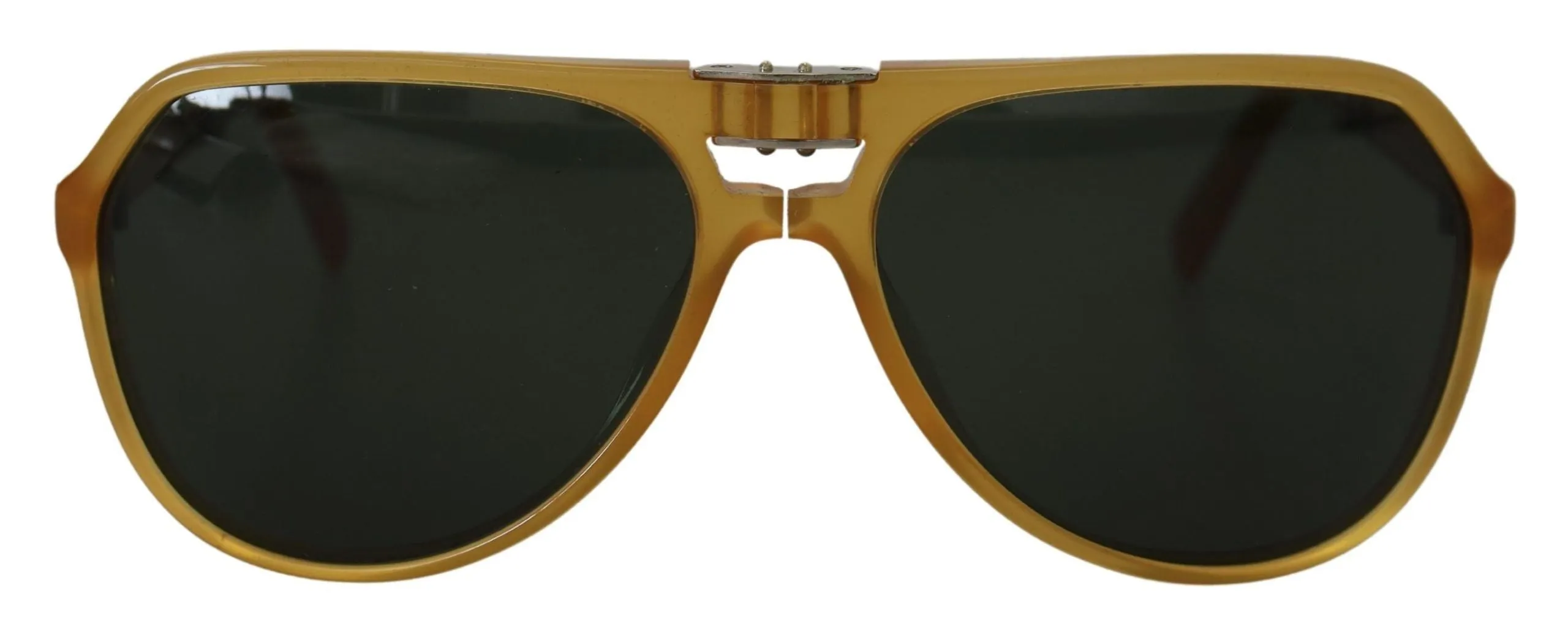 Chic Yellow Aviator Acetate Sunglasses sold by Louxly