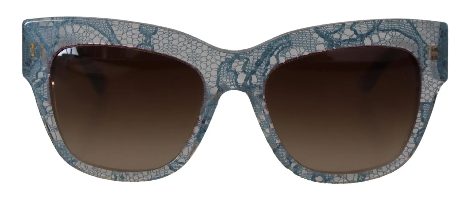 Elegant Lace-Trimmed Gradient Sunglasses sold by Louxly