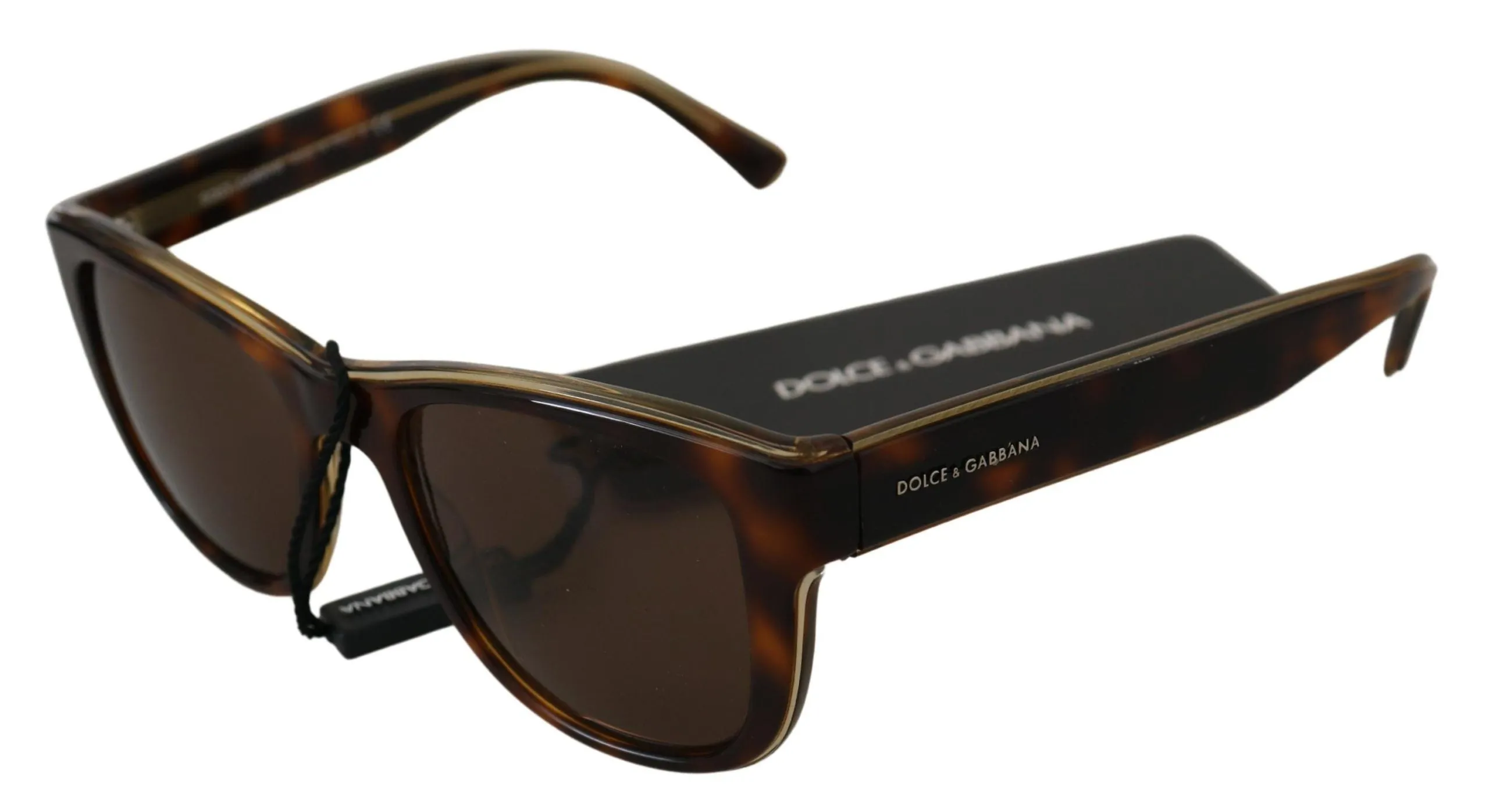 Chic Unisex Brown Acetate Sunglasses sold by Louxly product image thumbnail 5