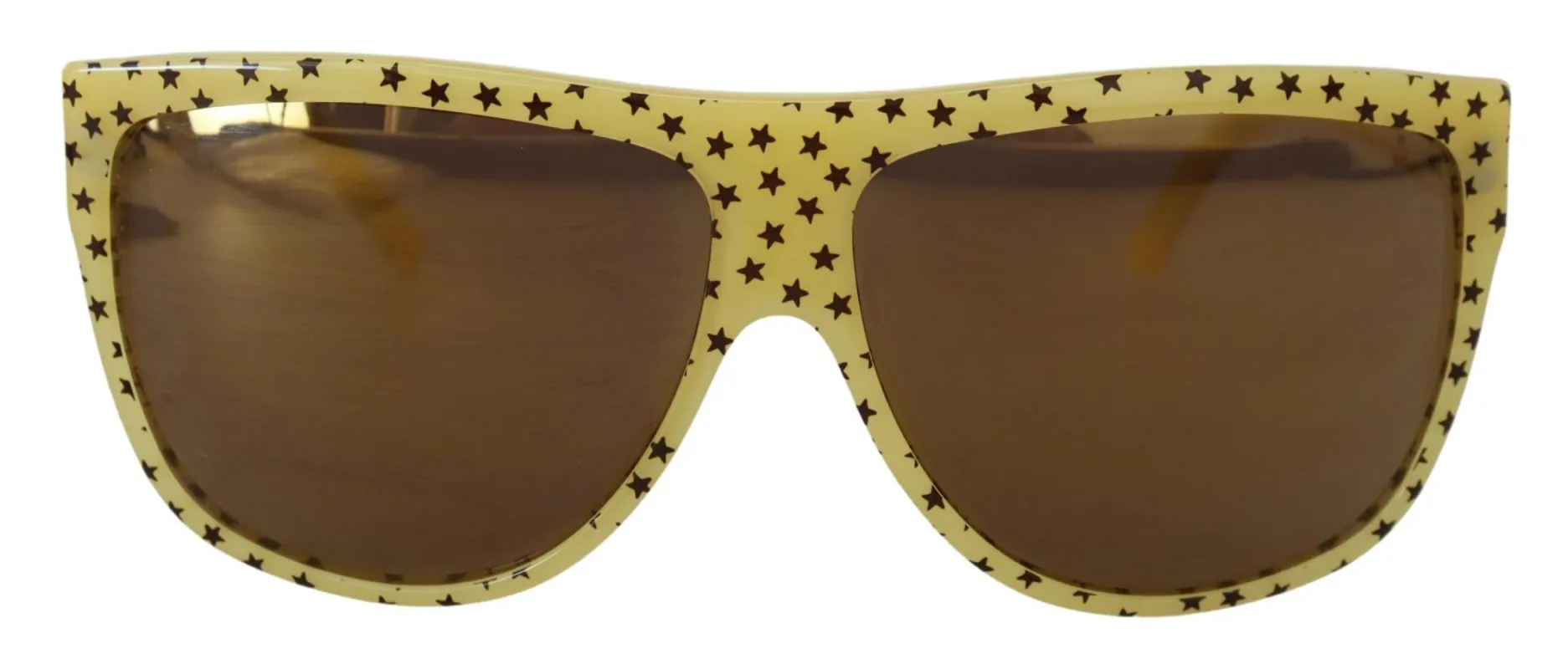 Stellar Chic Square Sunglasses in Yellow sold by Louxly