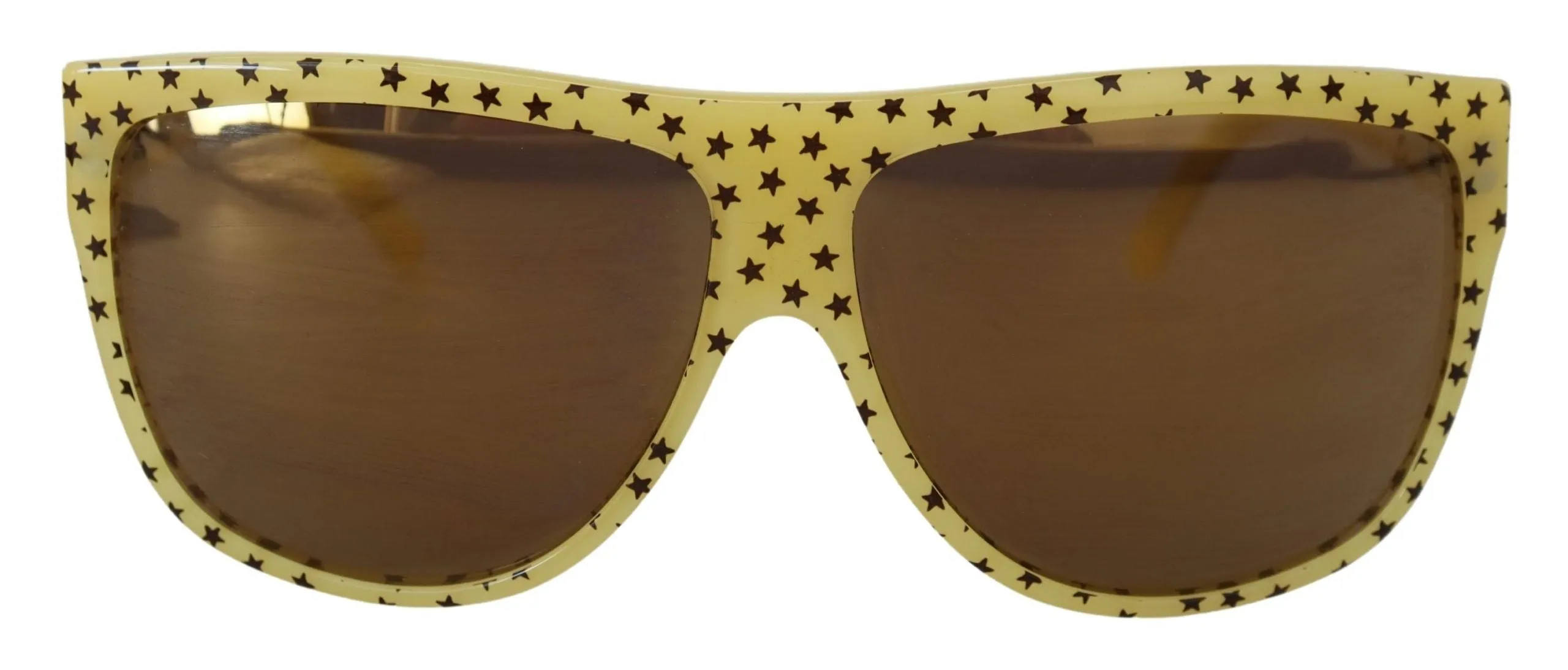 Stellar Chic Square Sunglasses in Yellow sold by Louxly