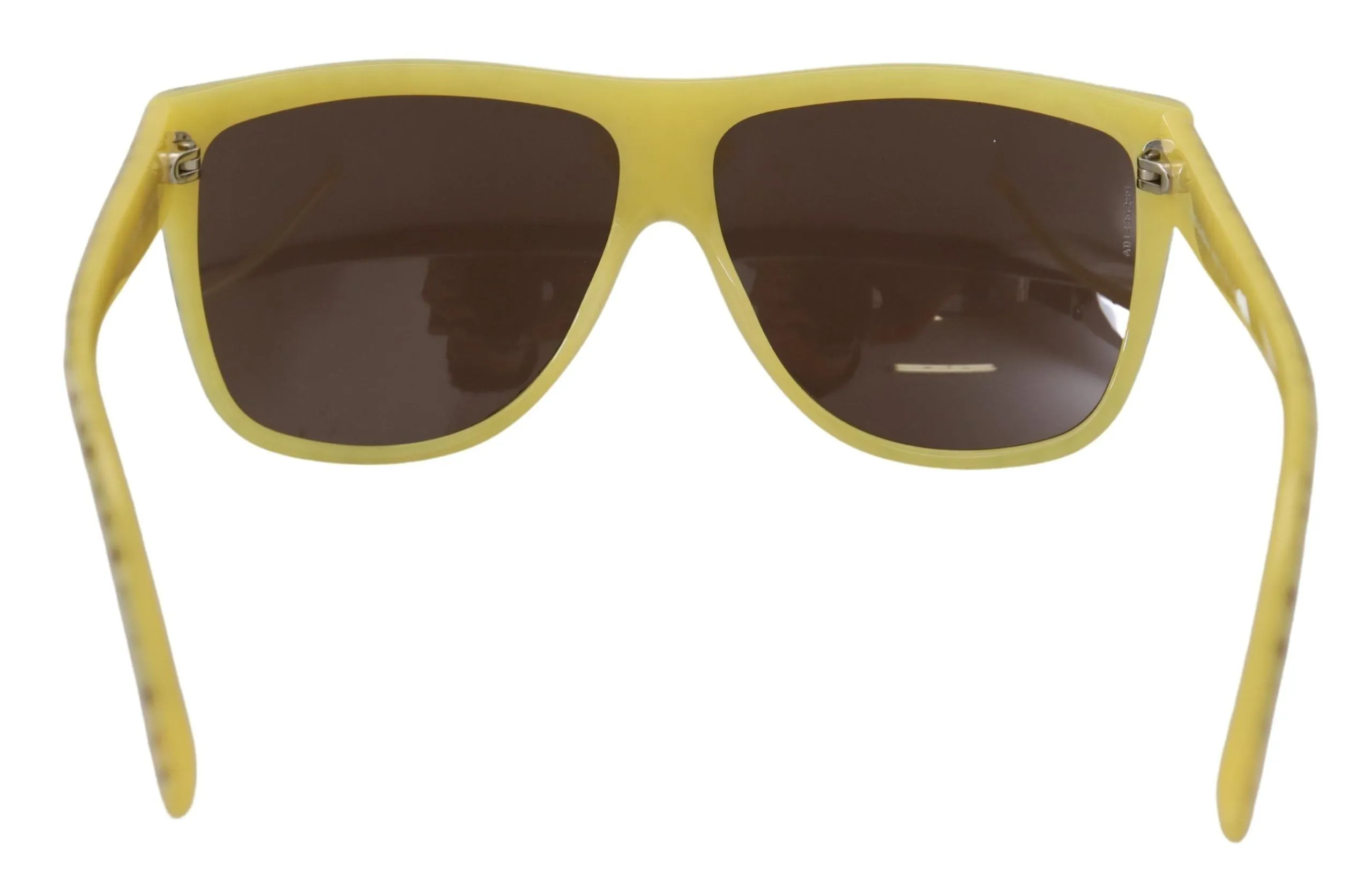Stellar Chic Square Sunglasses in Yellow sold by Louxly product image thumbnail 5