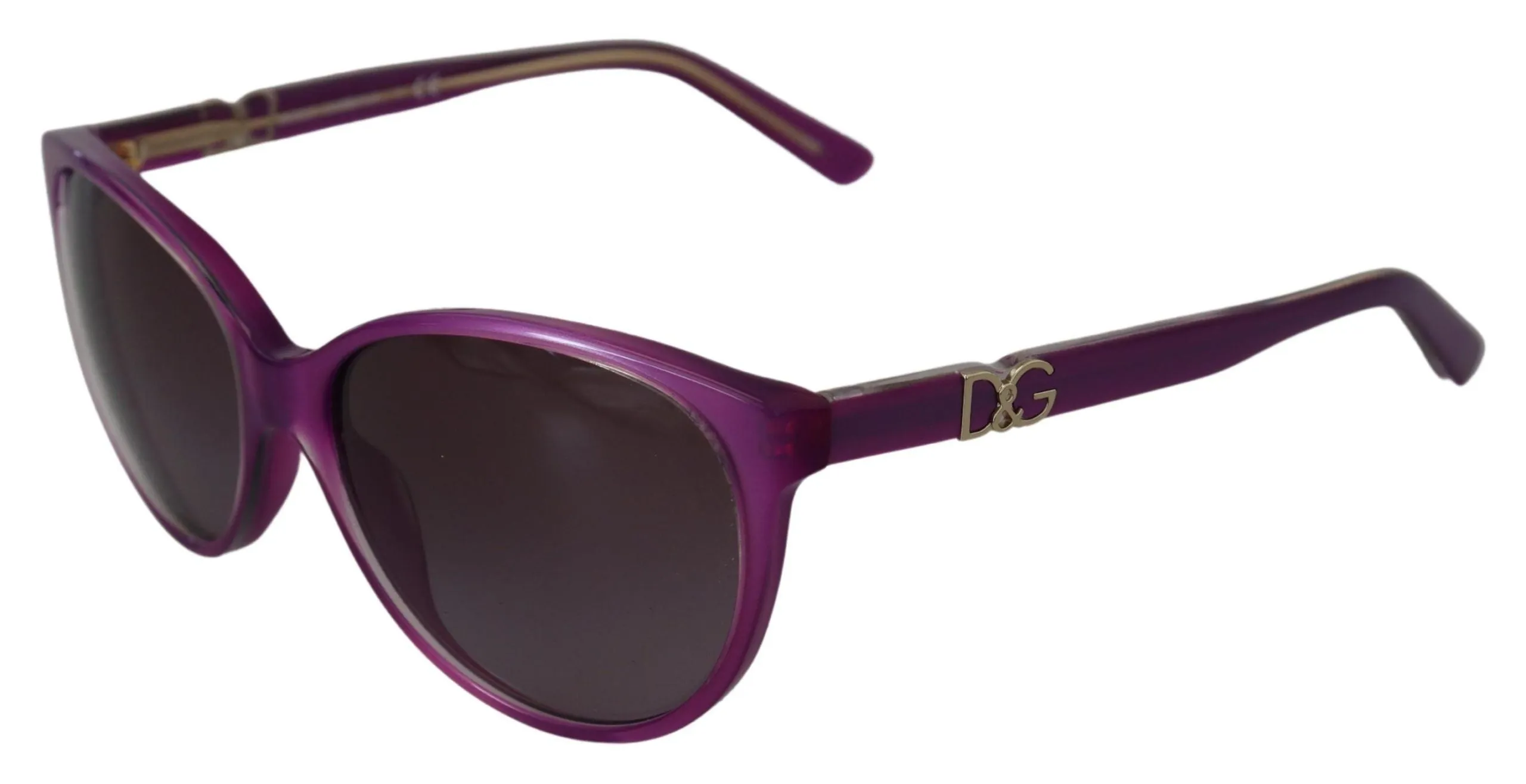 Chic Purple Acetate Round Sunglasses sold by Louxly product image thumbnail 3
