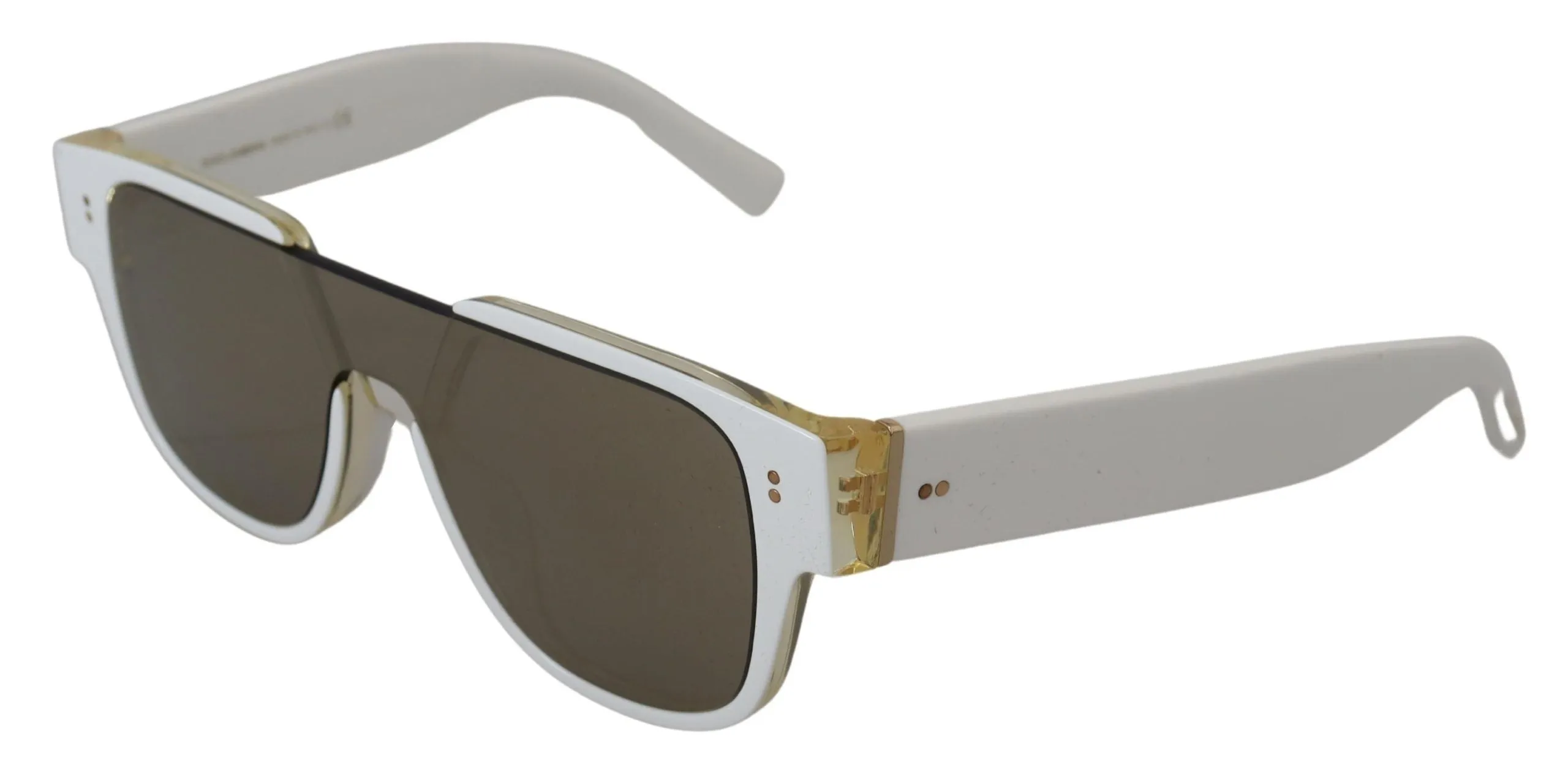 Elegant White Acetate Sunglasses for Women sold by Louxly product image thumbnail 2