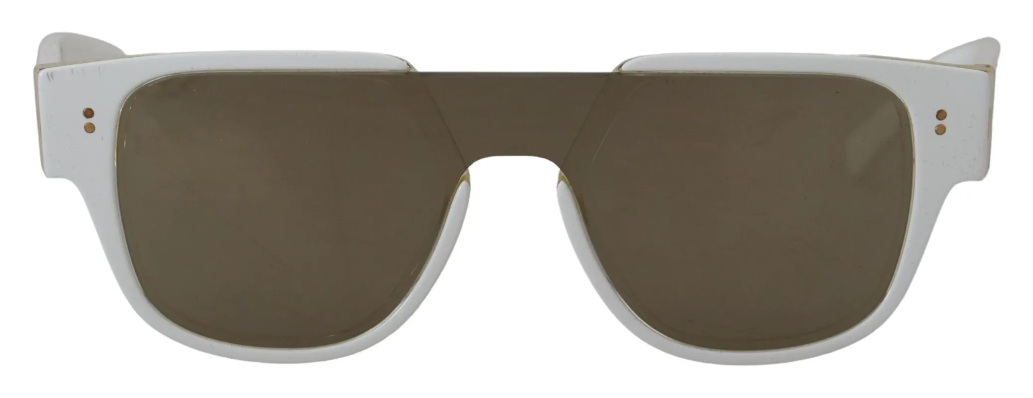 Elegant White Acetate Sunglasses for Women sold by Louxly