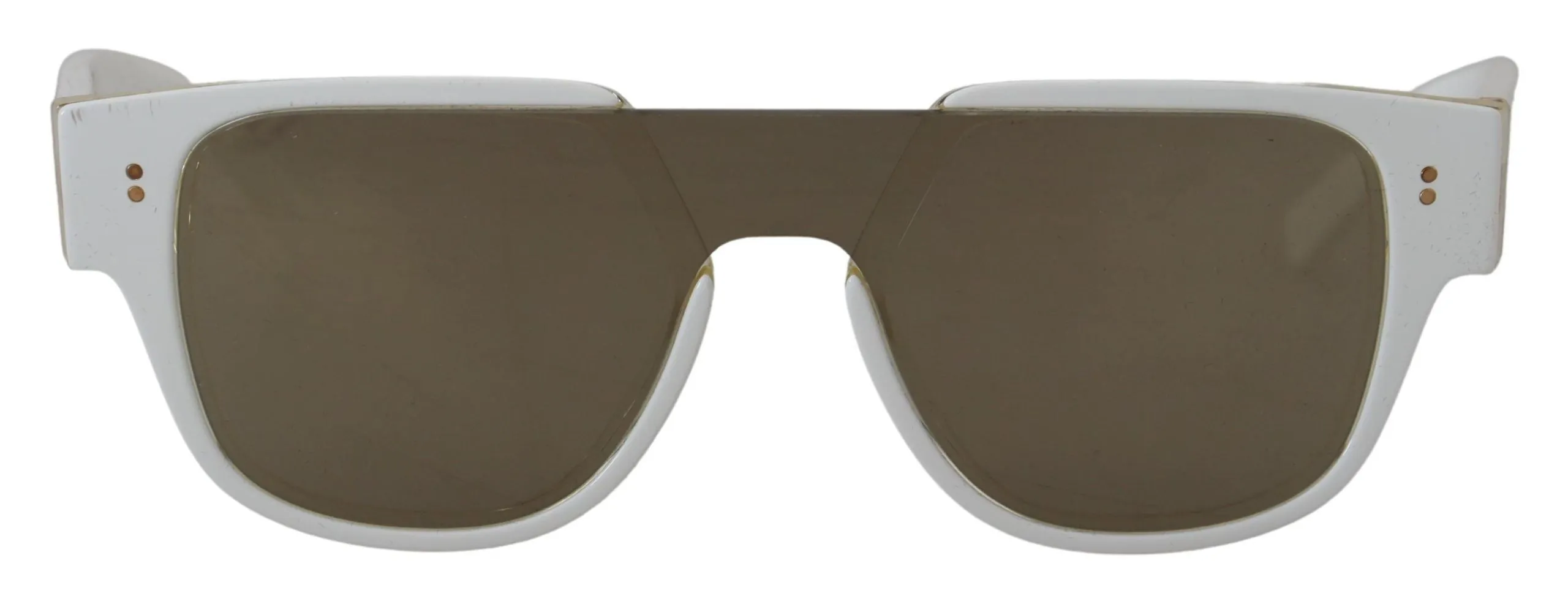 Elegant White Acetate Sunglasses for Women sold by Louxly