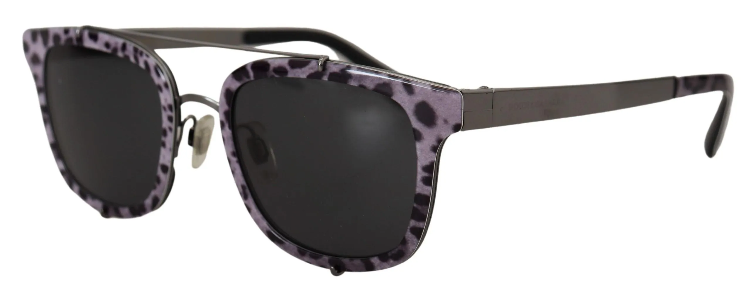 Chic Purple Lens Metal Frame Sunglasses sold by Louxly product image thumbnail 2