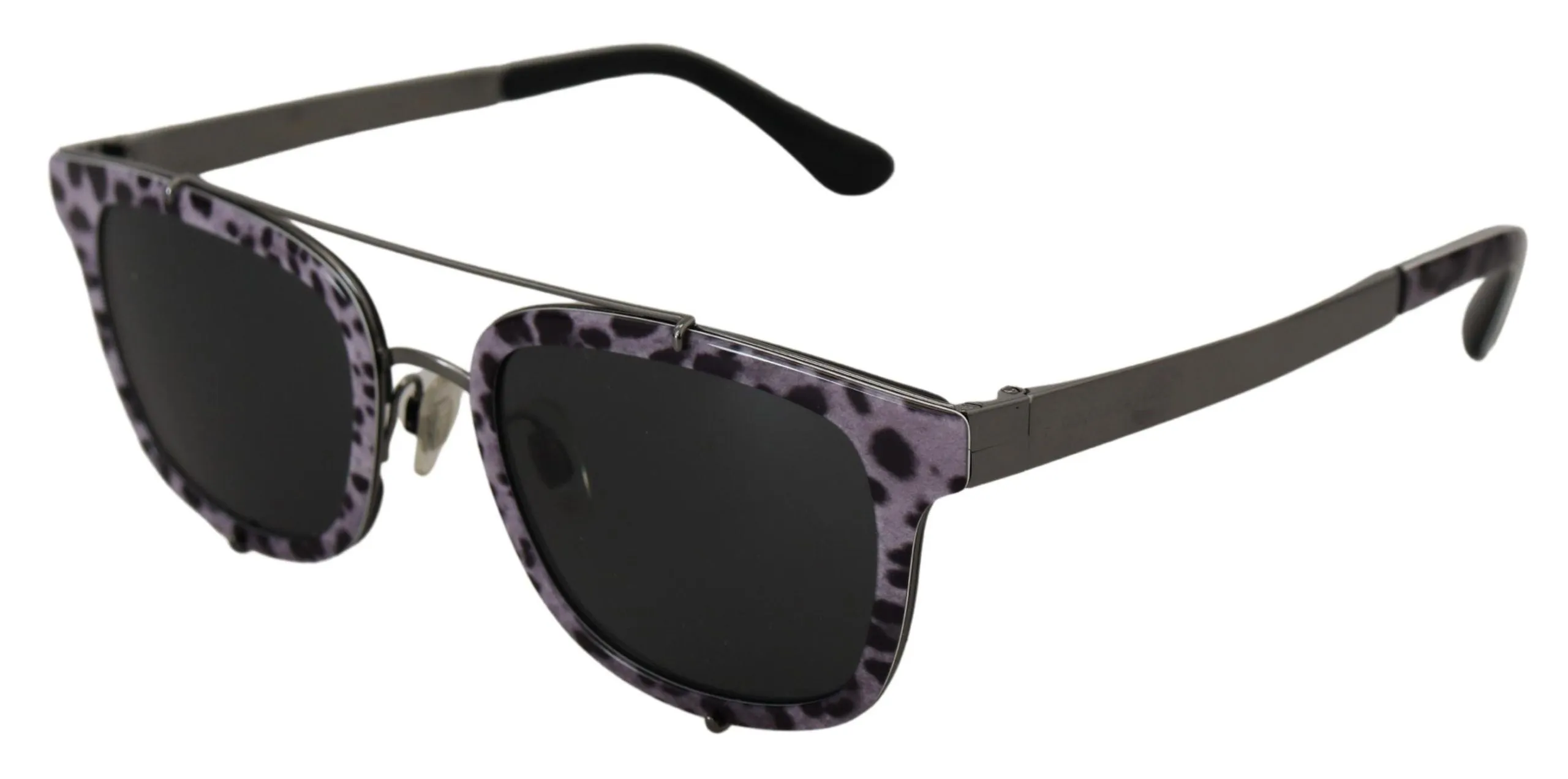 Chic Purple Lens Metal Frame Sunglasses sold by Louxly product image thumbnail 3