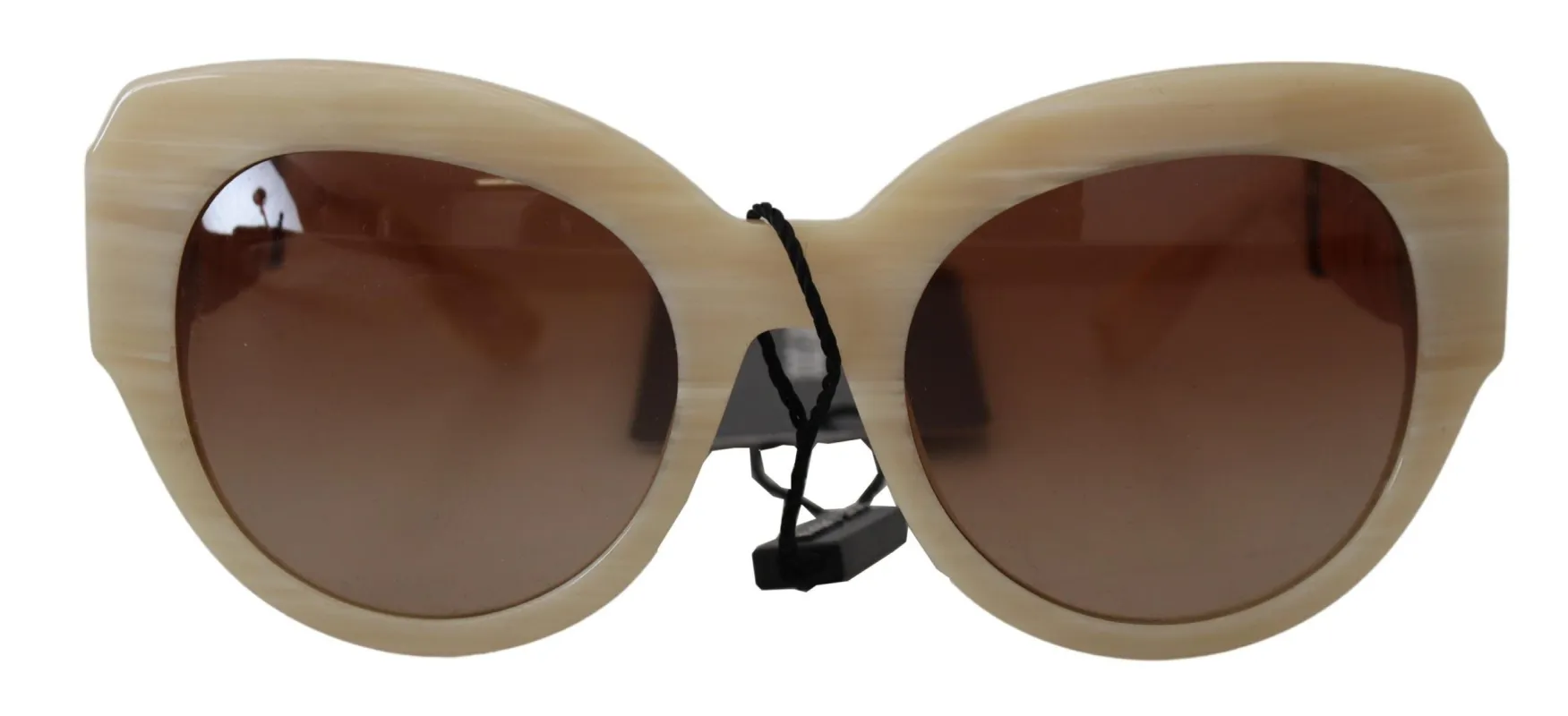 Beige Chic Acetate Women's Sunglasses sold by Louxly