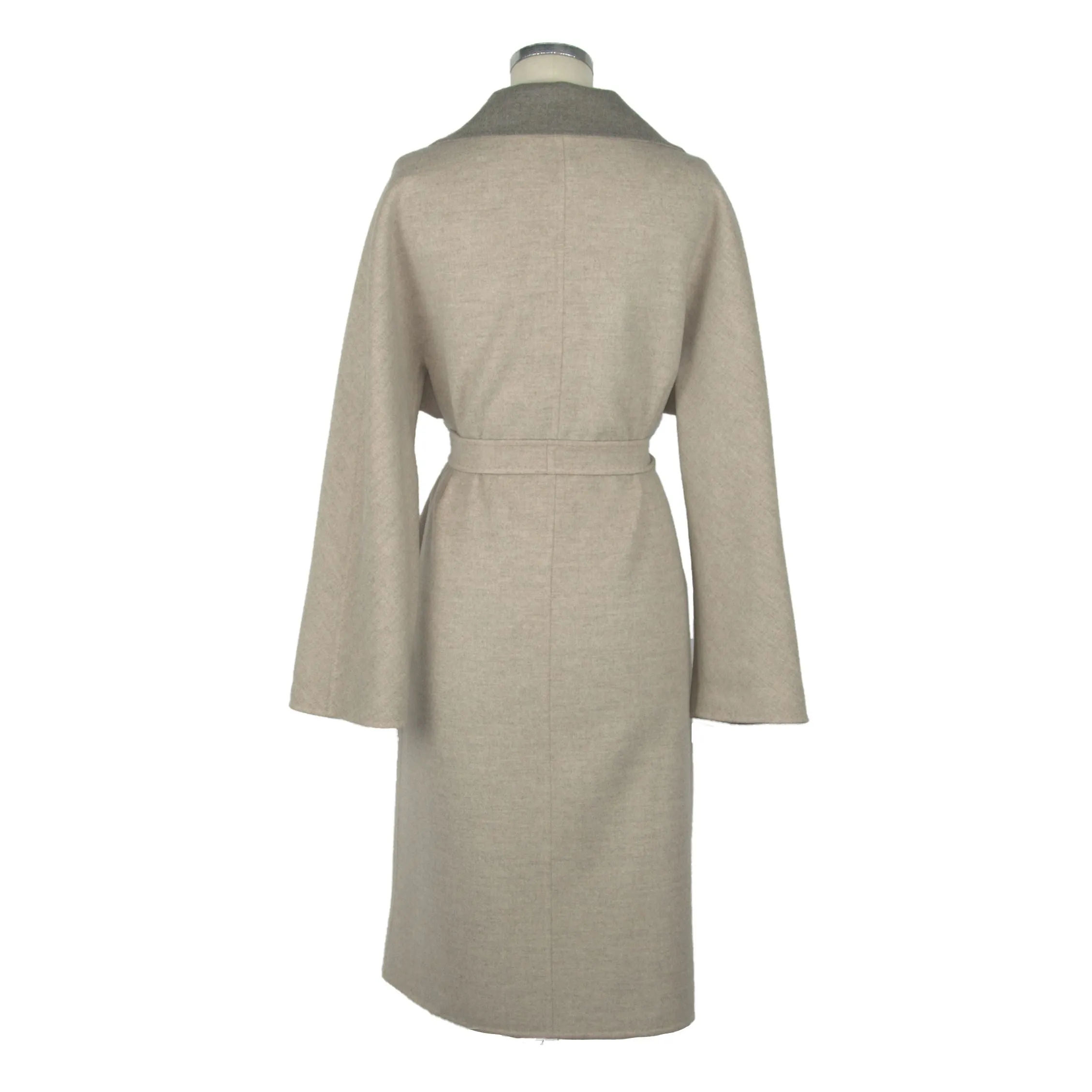 Elegant Italian Virgin Wool Coat sold by Louxly product image thumbnail 2