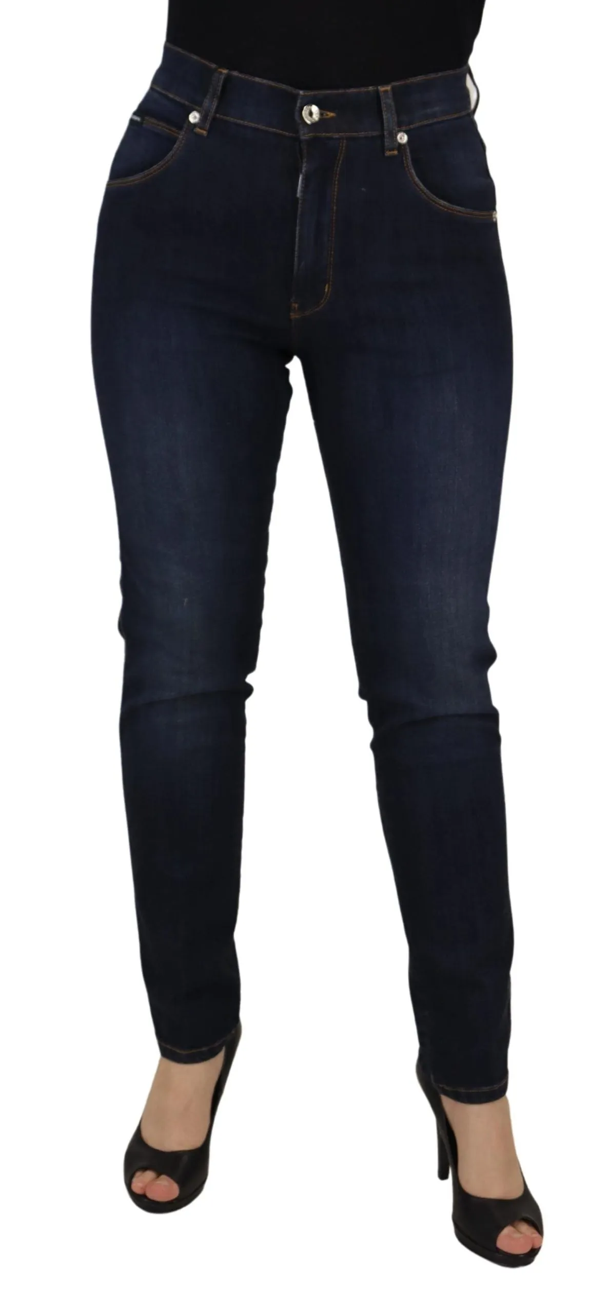 Elevate Your Denim Game with High Waist Skinny Jeans sold by Louxly