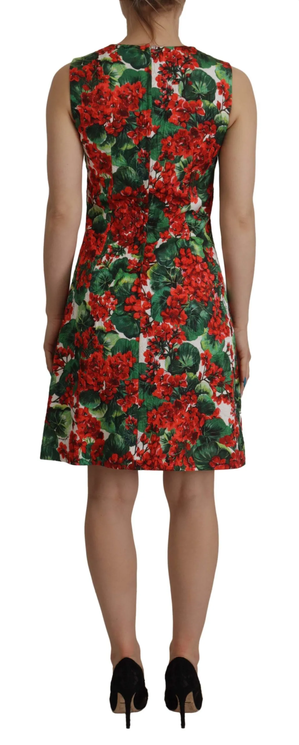 Multicolor Floral A-Line Dress sold by Louxly product image thumbnail 2