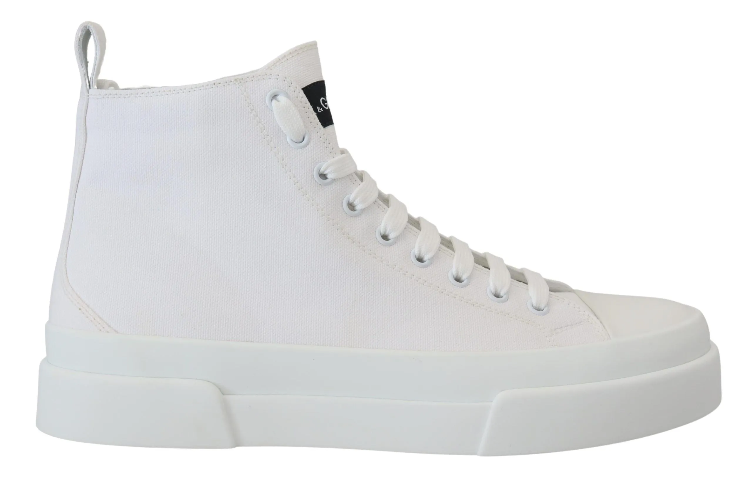 Elegant High Top Canvas Sneakers sold by Louxly