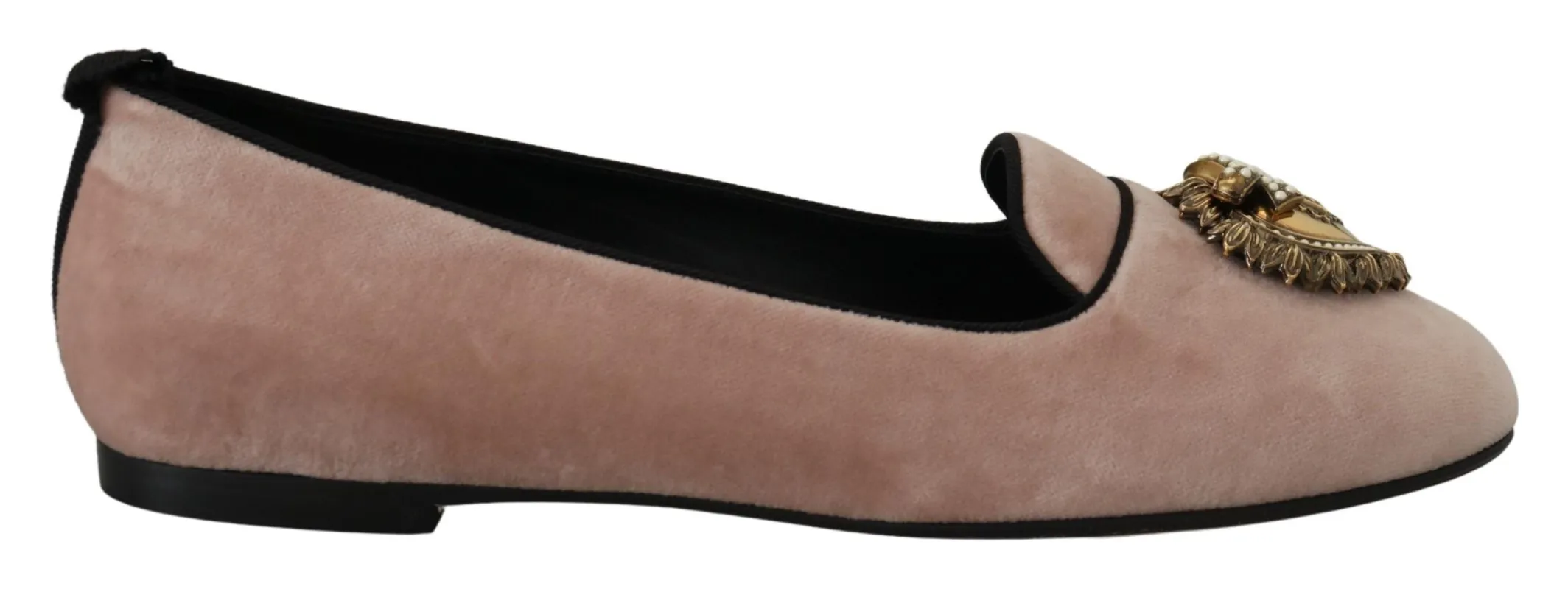 Elegant Pink Velvet Devotion Loafers sold by Louxly