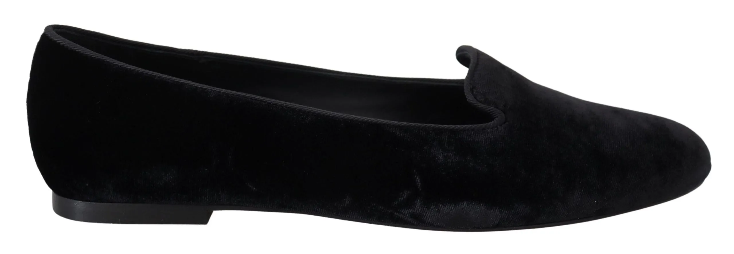 Elegant Black Silk-Blend Loafers sold by Louxly