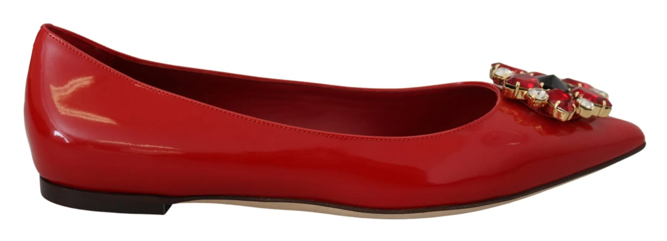 Red Suede Crystal Loafers - Exquisite Elegance sold by Louxly