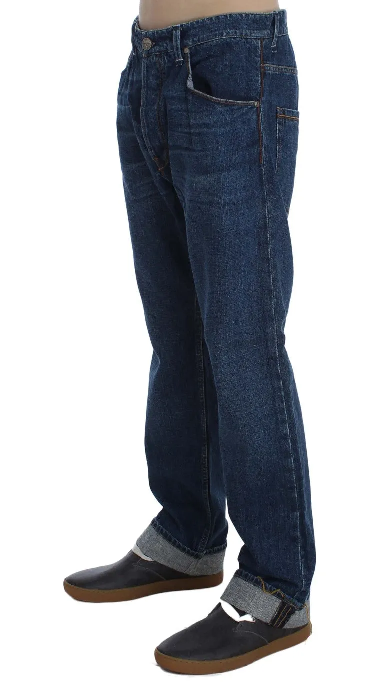 Chic Baggy Loose Fit Blue Jeans for Men sold by Louxly product image thumbnail 2