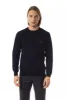 Blue Merino Wool Men Sweater sold by Louxly