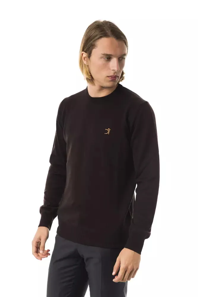 Brown Merino Wool Men Sweater sold by Louxly product image thumbnail 2