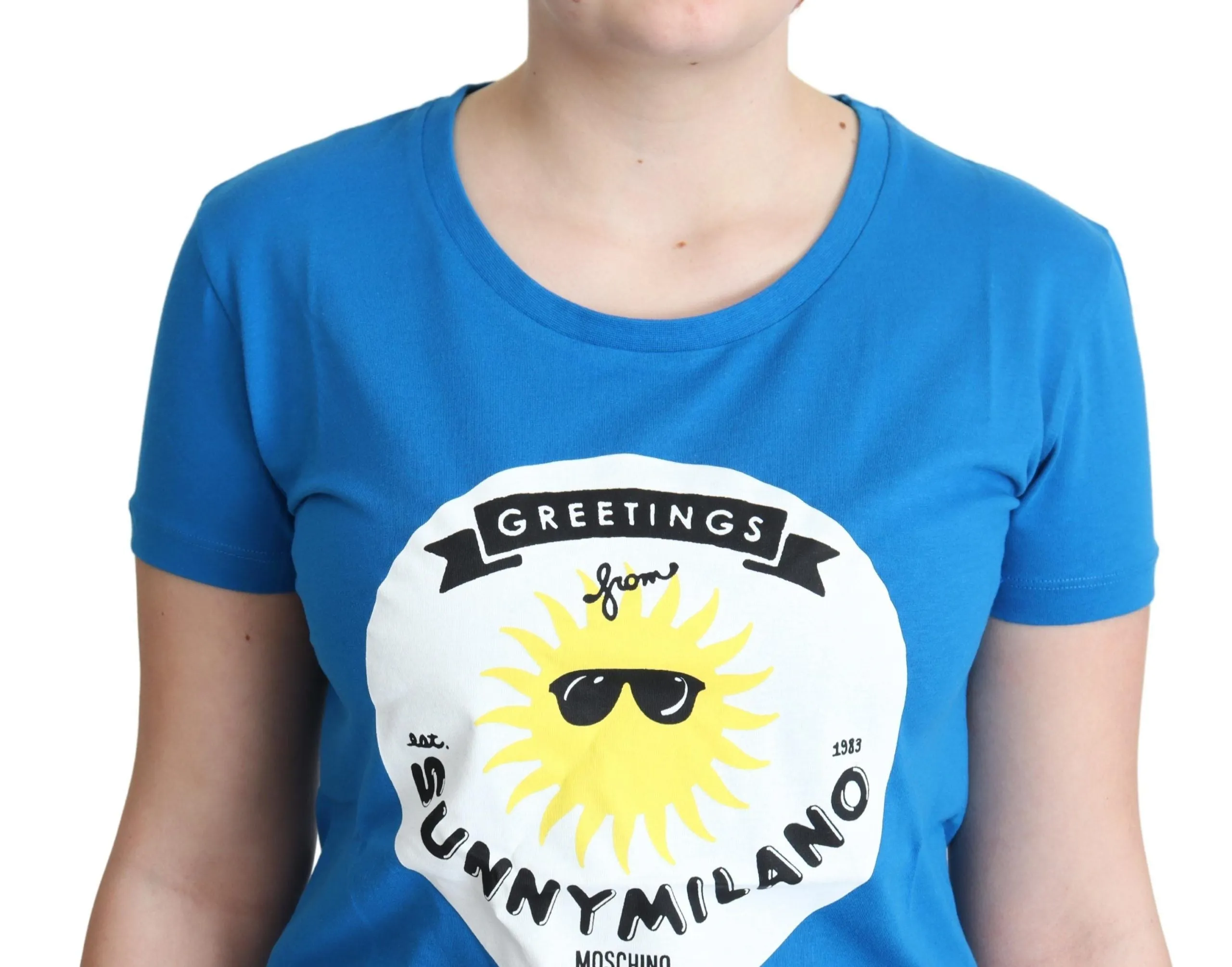 Sunny Milano Chic Round Neck Tee sold by Louxly product image thumbnail 4