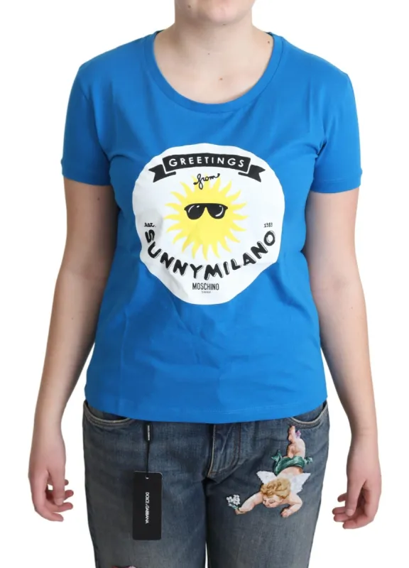 Sunny Milano Chic Round Neck Tee sold by Louxly
