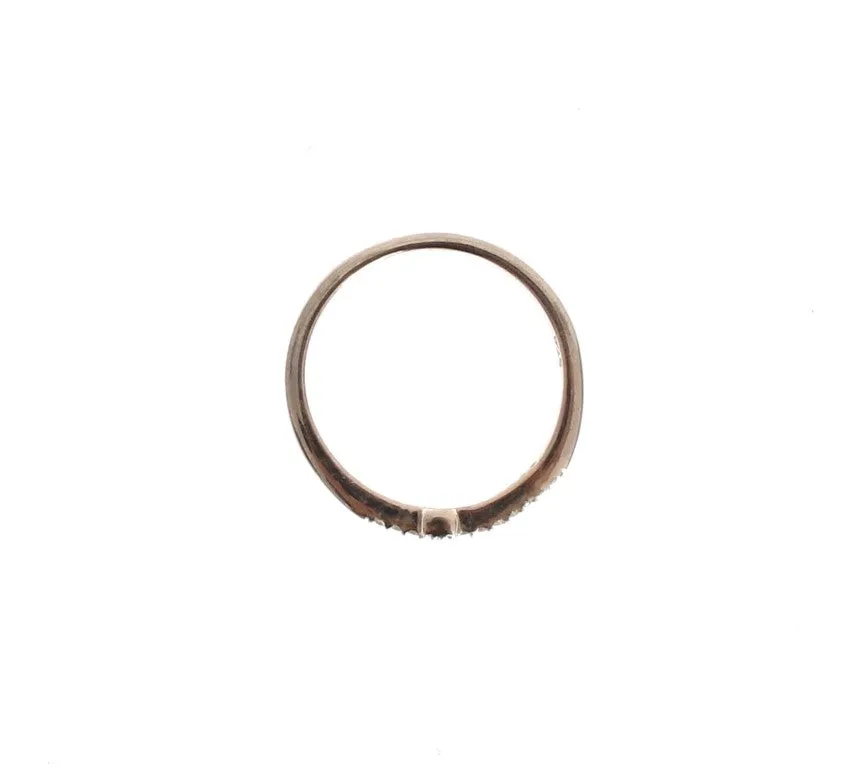 Silver CZ Cross Statement Ring sold by Louxly product image thumbnail 4