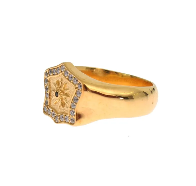 Elegant Men's Gold Plated Silver Ring sold by Louxly product image thumbnail 2