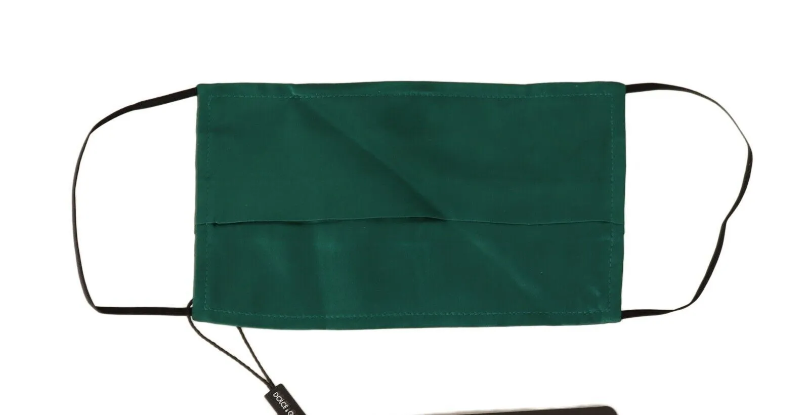 Emerald Silk Pleated Face Mask sold by Louxly product image thumbnail 2