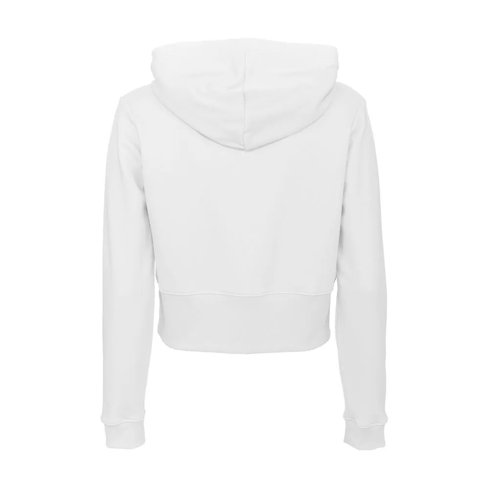 White Cotton Womens Hoodie sold by Louxly product image thumbnail 2