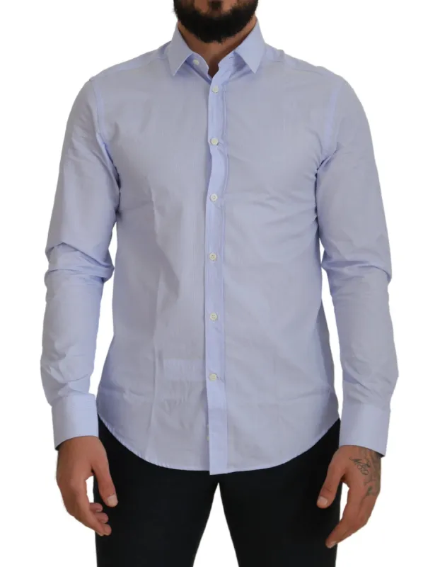 Elegant Light Blue Dress Shirt sold by Louxly