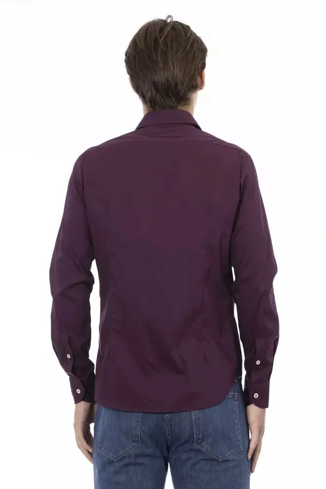 Bordeaux Cotton Men Shirt sold by Louxly product image thumbnail 3