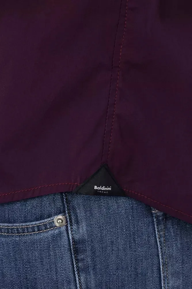 Bordeaux Cotton Men Shirt sold by Louxly product image thumbnail 4