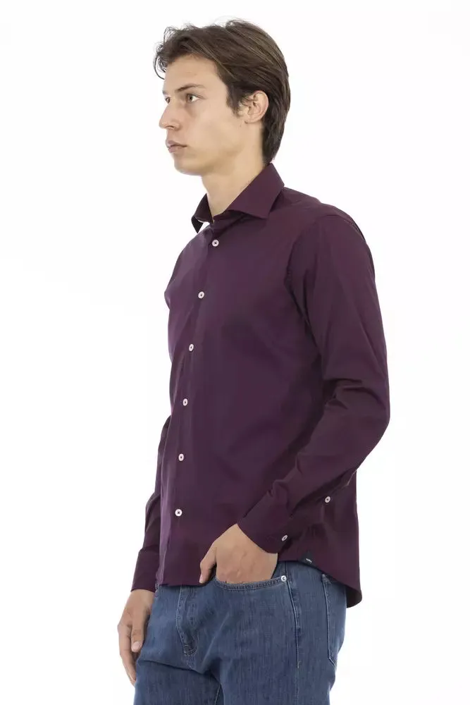Bordeaux Cotton Men Shirt sold by Louxly product image thumbnail 2