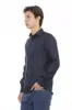 Blue Linen Men Shirt sold by Louxly