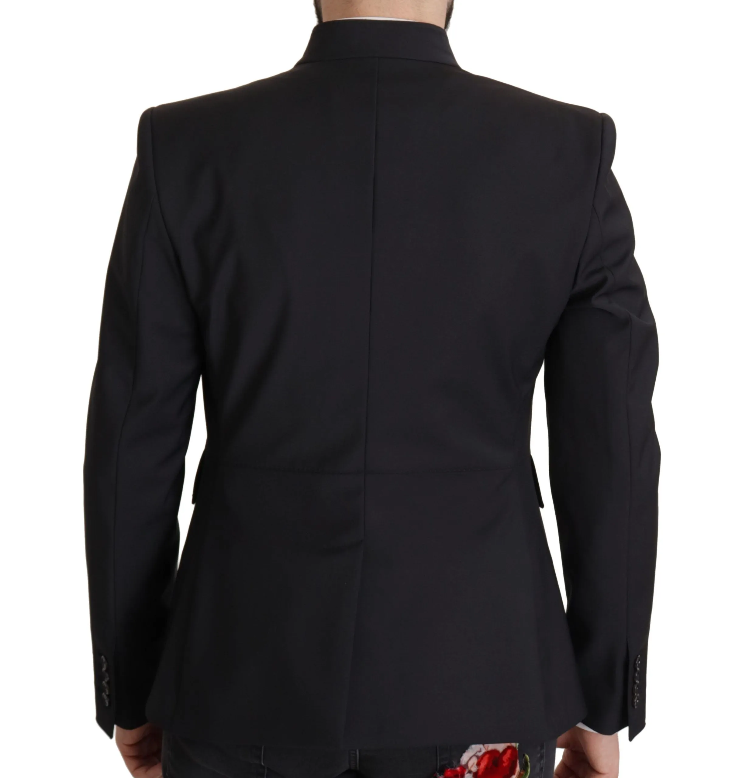 Elegant Single-Breasted Wool Blazer sold by Louxly product image thumbnail 5