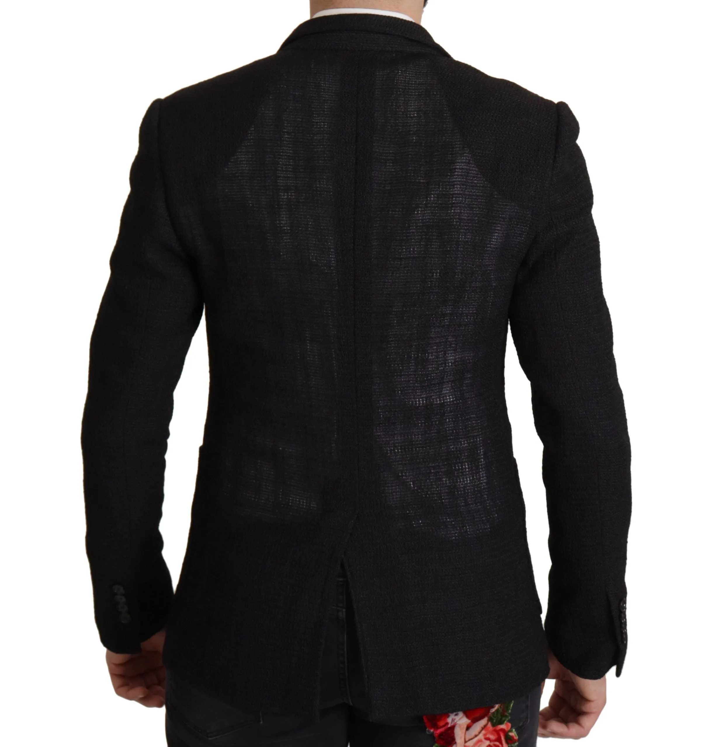 Elegant Single Breasted Wool Blazer sold by Louxly product image thumbnail 2