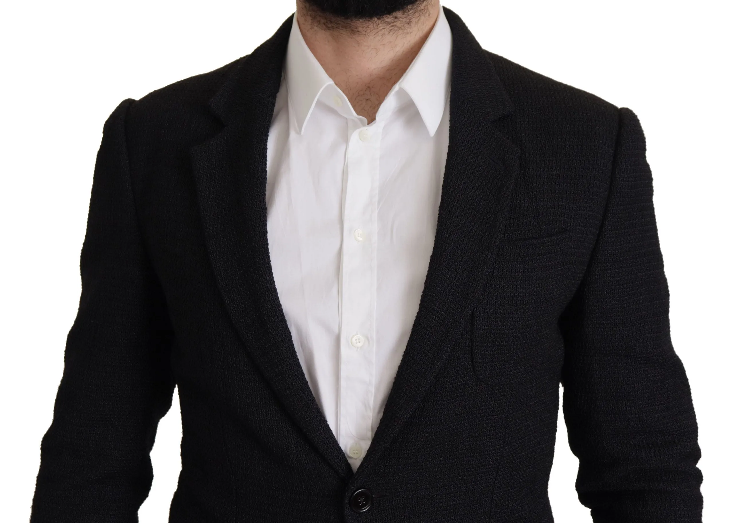 Elegant Single Breasted Wool Blazer sold by Louxly product image thumbnail 3