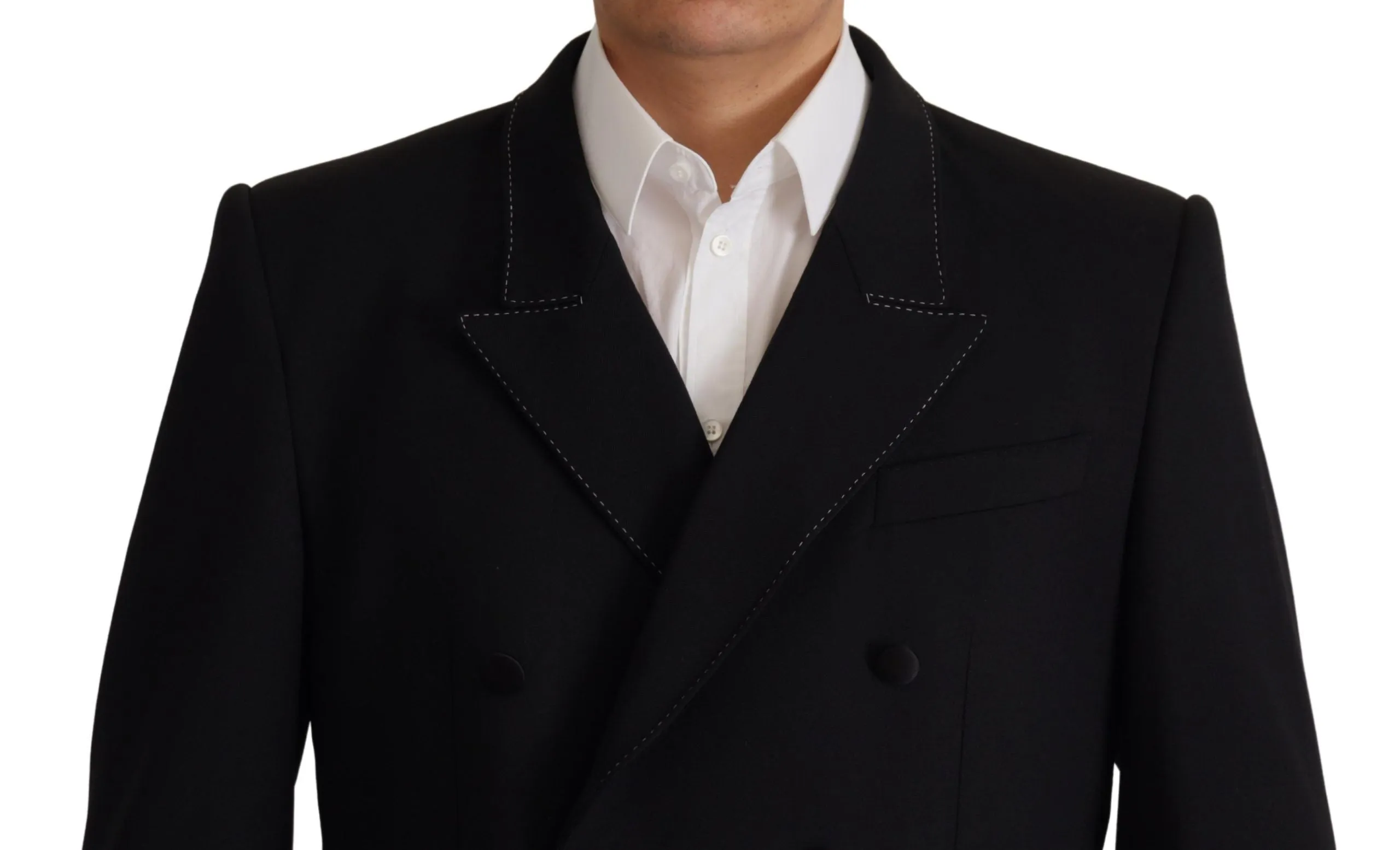 Elegant Double Breasted Wool Blazer sold by Louxly product image thumbnail 4