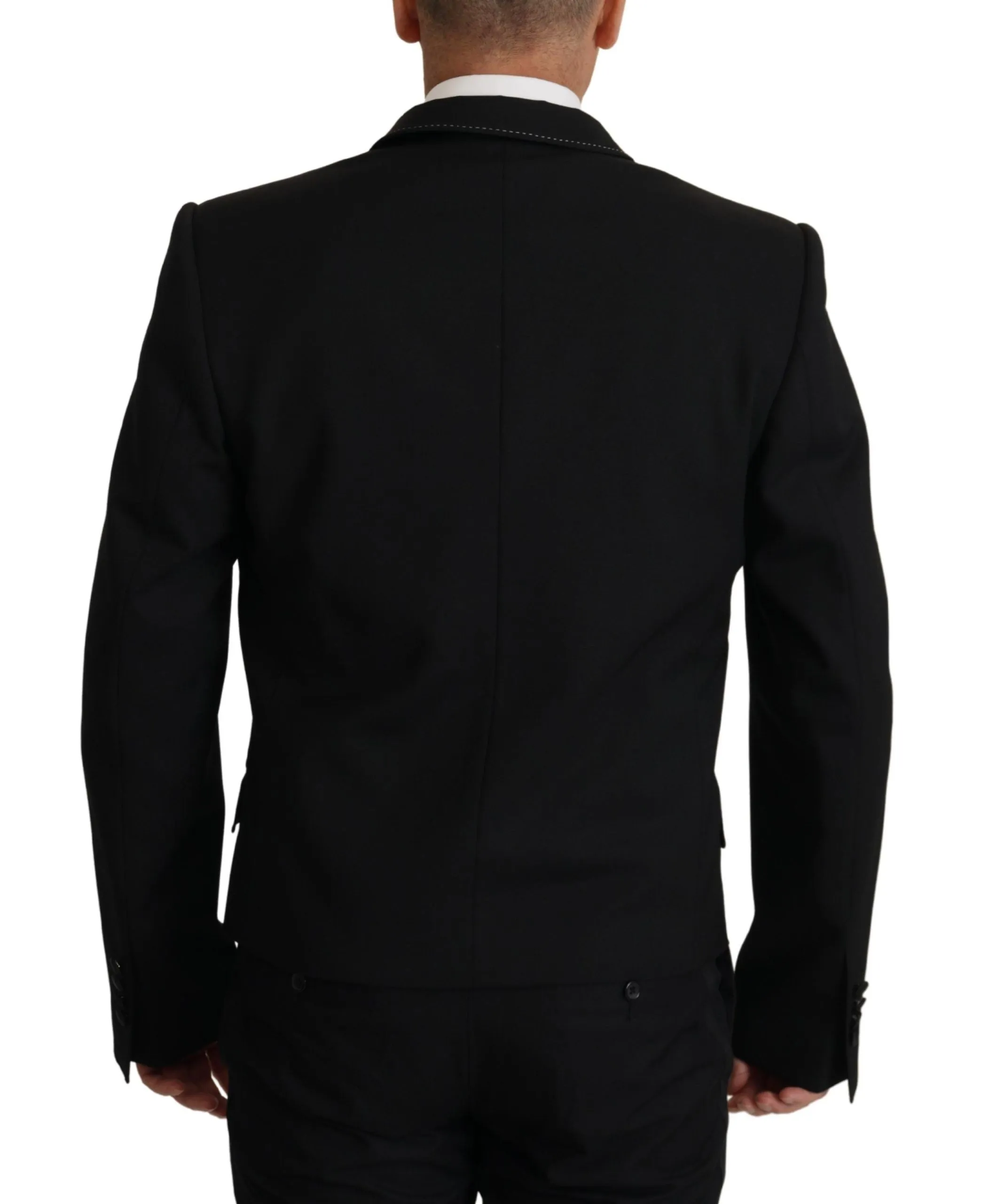Elegant Double Breasted Wool Blazer sold by Louxly product image thumbnail 2