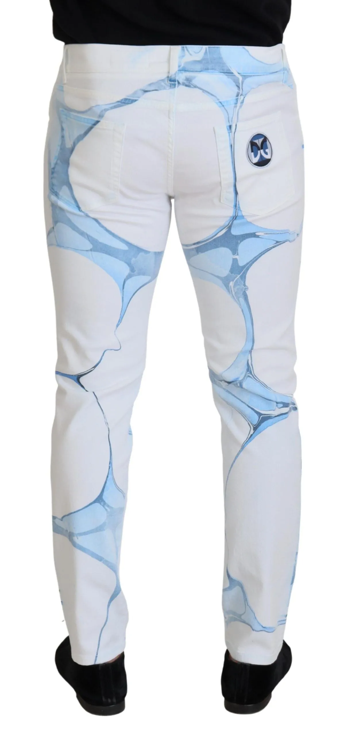 Elegant Slim Fit Casual Jeans sold by Louxly product image thumbnail 4