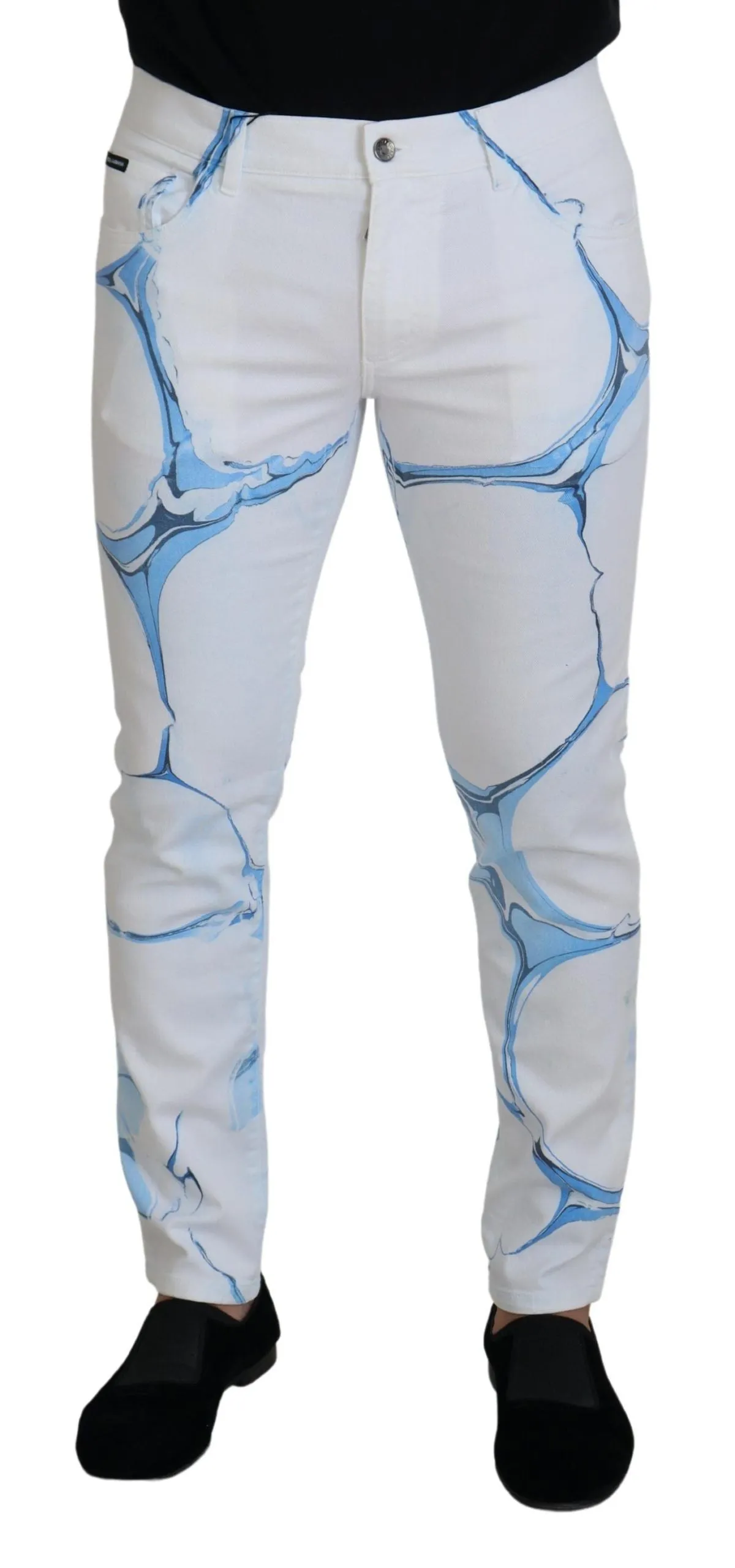 Elegant Slim Fit Casual Jeans sold by Louxly