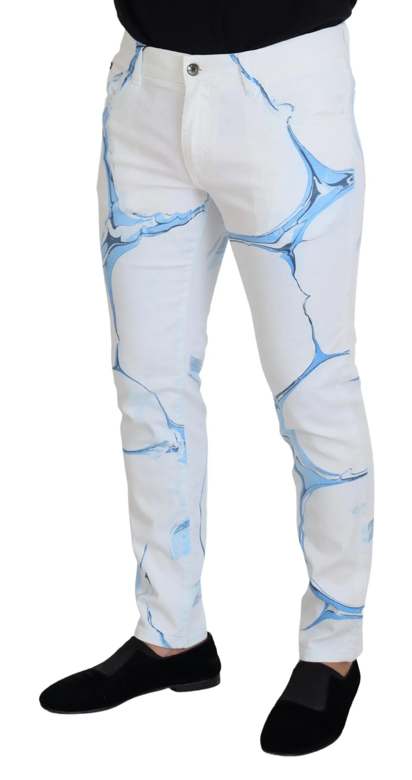 Elegant Slim Fit Casual Jeans sold by Louxly product image thumbnail 2