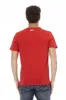Red Cotton Men's T-Shirt sold by Louxly