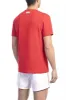 Red Cotton Men T-Shirt sold by Louxly